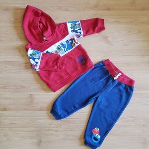 Sesame street toddler matching set